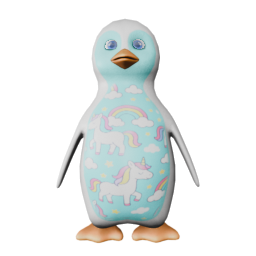 dbl Head in cloud M - front view