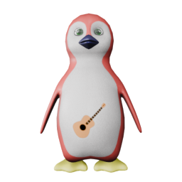 StrawBlueYellowCamp - front view