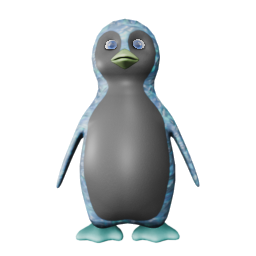 Beak Lemon Lime M - front view