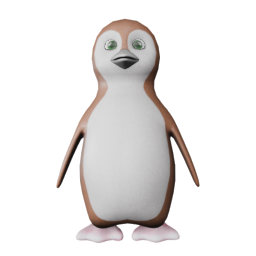 MonoBeakLotsLoveFeet - front view