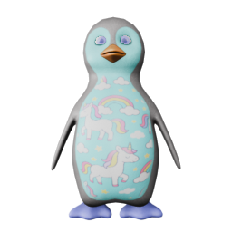 CLOUDY BLUES - front view