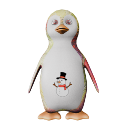 Red Acid Wash - front view