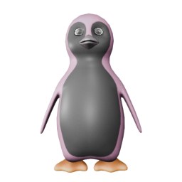 oO ContentedPink - front view