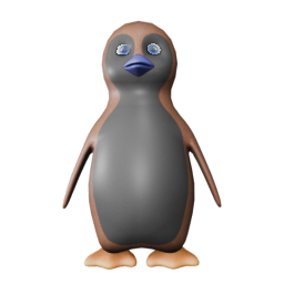 Commodore blu beak - front view