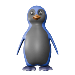 oO I'm BLUE! - front view