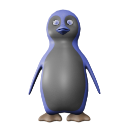 DaffyCommBlBKG2 - front view