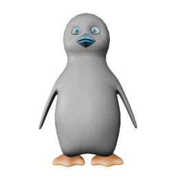 Ice beak - front view