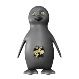 Gen 1 Blk Feed&Beak - front view