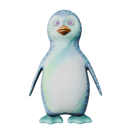 Water colour green - front view