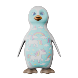 Head Clouds Boy - front view