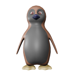 Blue Beak - front view