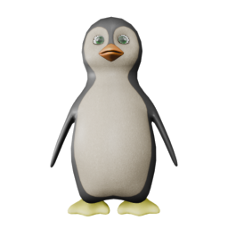 DOS Watercolor Blue - front view