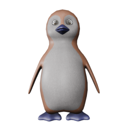 Blue feet & Beak - front view