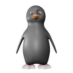 cupcake tail - front view