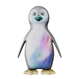 W C BLUE WEED WACKER - front view