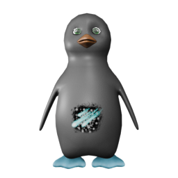 DIRTY ICE COMET - front view