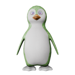 LEAFY GREEN MONO - front view