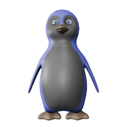 G53M BLU YEL LTHR COM - front view