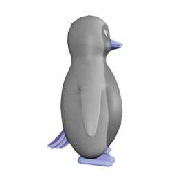 Grey and Blue (M) - side view