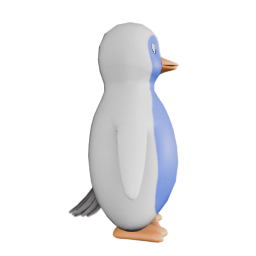 ToryBlueBDownG6 - side view