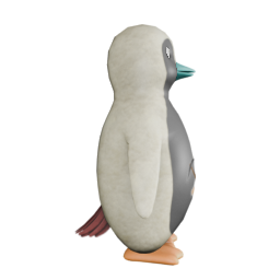 Fanchette - side view