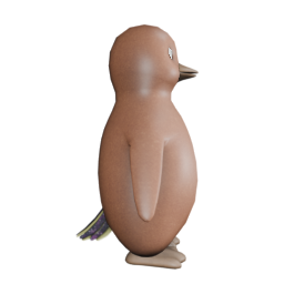 2 X Leathery Brown M - side view