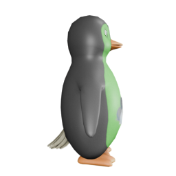 SNOW ROLLER LIME M - side view