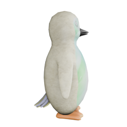 Water Colour Green f - side view