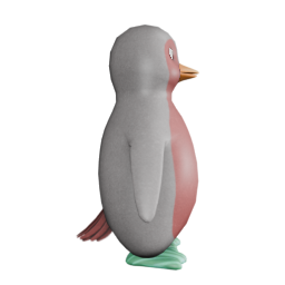 oO TurquoiseS Feet - side view