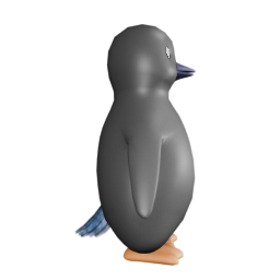 Jane with acid tail - side view