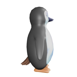 Water Colour Blue - side view