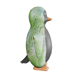 Green Acid Wash - side view