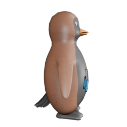 oO Black Ft Email - side view