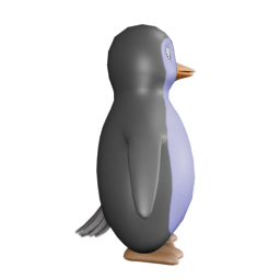 oO GlitterGoldReady - side view