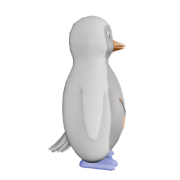 CommBlueFeetCampMuse - side view