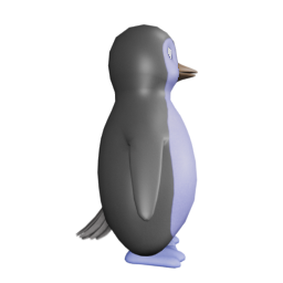 BLUE BLUE BLUE - side view