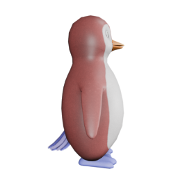 CommBlueFeet&Tail - side view