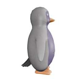 Claudette - side view