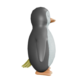 2 X  Glitter Blue M - side view