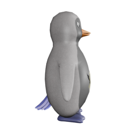 Philbert - side view