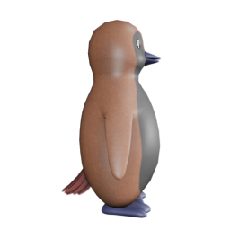 BlueFeet&Beak - side view