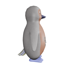 Radio BLUEBK - side view