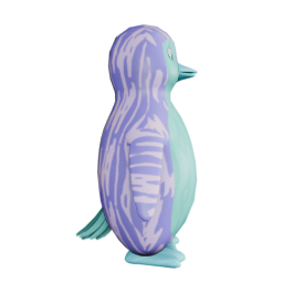 2025 LE ALIEN AQUA STRIPES M - side view