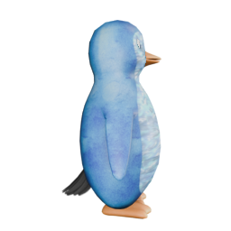 oO IceIceFeathers - side view