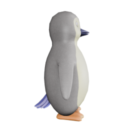 G8 BLUE BEAK - side view