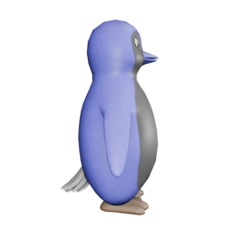 DaffyCommBlBKG2 - side view