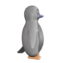 2G Com Blue Beak F - side view