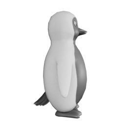 Gen 1 Blk Feed&Beak - side view