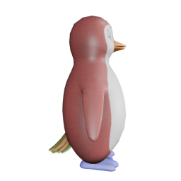 DOS FLamingoPink Bk Ft - side view