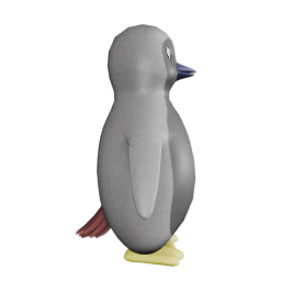 Gen 4 Blue Beak - side view